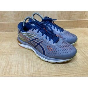 ASICS GEL-Cumulus 21 Men's Athletic Running Shoe Size 8.5 Gray & Blue 1011A715